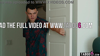 Catfished his huge boobs granny MILF stepmom on a dating app