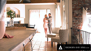 MODERN-DAY SINS - Secretly Bi-Curious Rachael Cavalli Is Offered A Threesome With Sexy Chloe Surreal