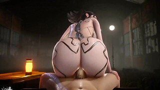 Eve [Stellar Blade] Vs. Yorha 2B [Nier Automata] Porn Compilation (With Sound)