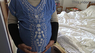 Horny American Soldier Fucks A Pregnant Arab Whore In France