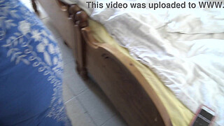 Horny American Soldier Fucks A Pregnant Arab Whore In France