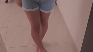 Unfaithful girl fucks with her neighbor when her husband