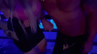 I went to enjoy a nightclub and decided to give my ass there.