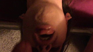 Granny's Cum Show & Swallow