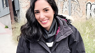 PutaLocura - Torbe catches Spanish brunette Linda del Sol and fucks her in the ass