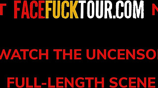 Face Fuck Tour - Petite Blonde Mimi Cica Suspended Rough Deepthroat