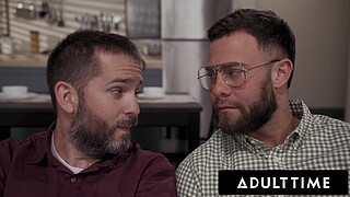 ADULT TIME - BIRTH - Pregnant Casey Calvert Water Breaks Catching Her BF Fucking Leana Lovings! PART3