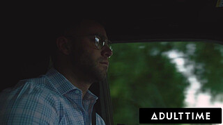 ADULT TIME - BIRTH - Pregnant Casey Calvert Water Breaks Catching Her BF Fucking Leana Lovings! PART3