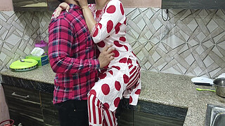 Sexy Stepmom Saara Agrees To Let Her Curious Stepson Assfuck Her In The Kitchen!