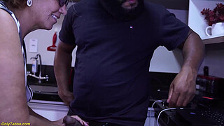 real 73 years old bbw mom needs rough anal