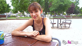 Loreto has just found out she's crazy for OLD DICKS, and wants to be seen banging 'em!