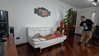 Renata Silva in her first time doing porn