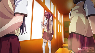 College Teen Fucked Hard in HARDCORE Bondage — Uncensored Hentai