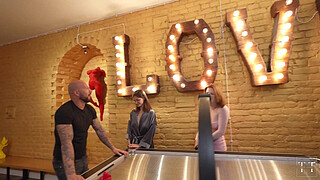 Game On: Fucked His Friend's GF as Prize For Winning In Air Hockey