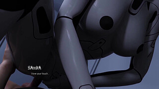 Projekt Passion Busty AI Sex Robot Gets Anal Fucking by Big Cock with Big Bouncing Tits