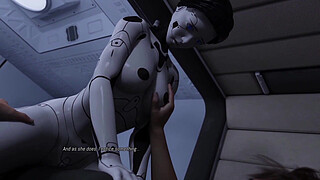 Projekt Passion Busty AI Sex Robot Gets Anal Fucking by Big Cock with Big Bouncing Tits