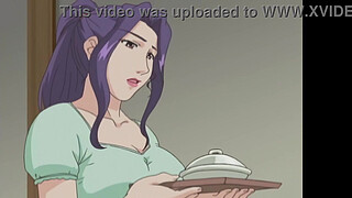 Lucky Guy Fucks his Step Mom and Step Sister - Hentai Uncensored [Subtitled]