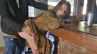 Brother in law fucks me at his bar