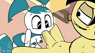 Teenage Robot Hentai Video Jenny x Sheldon