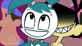 Teenage Robot Hentai Video Jenny x Sheldon