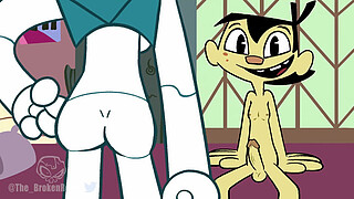Teenage Robot Hentai Video Jenny x Sheldon