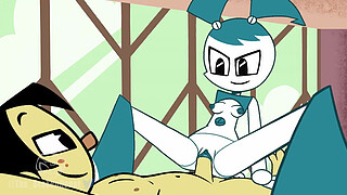 Teenage Robot Hentai Video Jenny x Sheldon