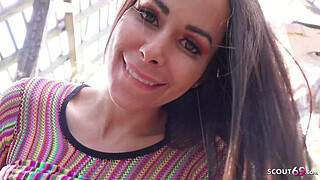 Rough Risky Public Amateur Anal Sex with sexy Bitch Jessy Jey at German Lost Place