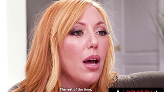 DEVILS FILM - Hot Big Titties MILF Lauren Phillips Titty Fucks Her Teen Stepson