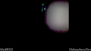 I sucked a stranger's big dick at a glory hole!