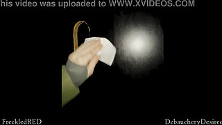 I sucked a stranger's big dick at a glory hole!