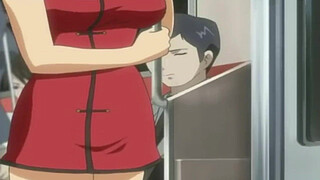 Hentai – Touching a Busty Japanese Teen in the Train [Uncensored]