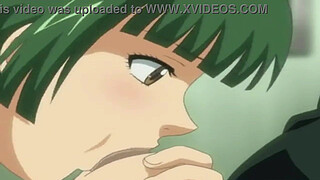 Hentai – Touching a Busty Japanese Teen in the Train [Uncensored]