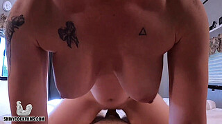 Stepson Impregnates Christian Stepmom - Jane Cane, Shiny Cock Films