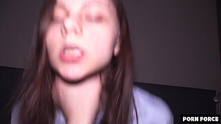 Netflix and Chill Escalated Quickly - Couch Potato Girlfriend Gets Wildly Penetrated