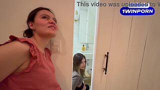 I give sexual orders to my girlfriend and she comes in a public bathroom.