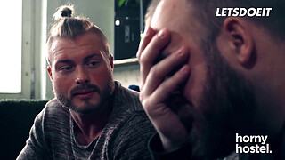 My StepSis Angel Wicky Gets Fucked Deep By Two Guys In MMF Threesome - HORNY HOSTEL