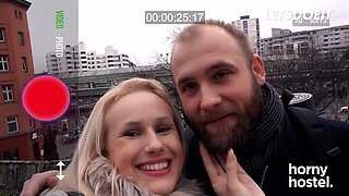 My StepSis Angel Wicky Gets Fucked Deep By Two Guys In MMF Threesome - HORNY HOSTEL