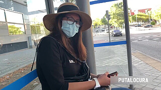 PutaLocura - Chilean Camila Bow is caught by Torbe and swallows his dirty milk powder