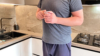 Stepson Unexpectedly Fucked Stepmom During Massage - Russian Amateur with Conversations