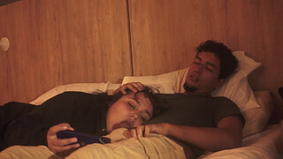 My stepbrother realizes that we are alone and takes the opportunity to do his thing ALISONGONZALEZ26