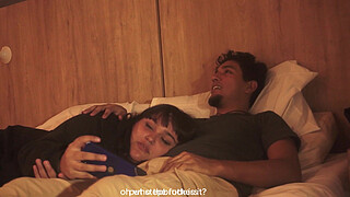 My stepbrother realizes that we are alone and takes the opportunity to do his thing ALISONGONZALEZ26