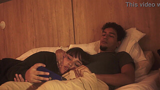 My stepbrother realizes that we are alone and takes the opportunity to do his thing ALISONGONZALEZ26