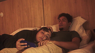 My stepbrother realizes that we are alone and takes the opportunity to do his thing ALISONGONZALEZ26