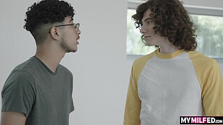 Hot and Horny Big Tit MILFS London River, Natasha Nice In Double Dorm Drop Off