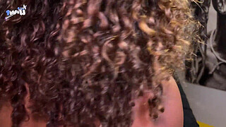 My best friend's cuckold boyfriend fucks me in my living room and we did an interracial threesome with two Colombian MILFs! Kylei Ellish, Carla Morelli and Danner Mendez