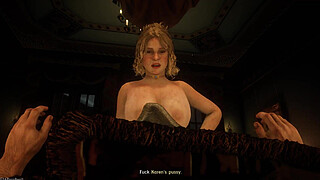 RDR2 Porn - Karen riding Arthur's dick
