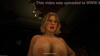 RDR2 Porn - Karen riding Arthur's dick