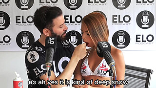 Aisha Ferrari: Spicy bedroom sex with Elo Podcast and Danveer Ferrrari. A wet and horny interview with a latina slut