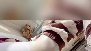 Belle Delphine fucks a mannequin