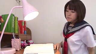 Lesbian stepmother takes advantage of stepdaughter while husband travels. (subtitled)